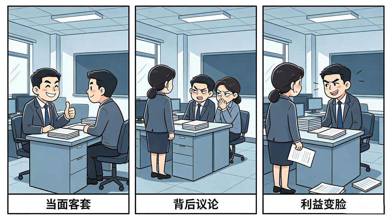 你身边有这样的老师吗？
教书育人本就是一场修行，办公室里多一份真诚，少一份猜忌。