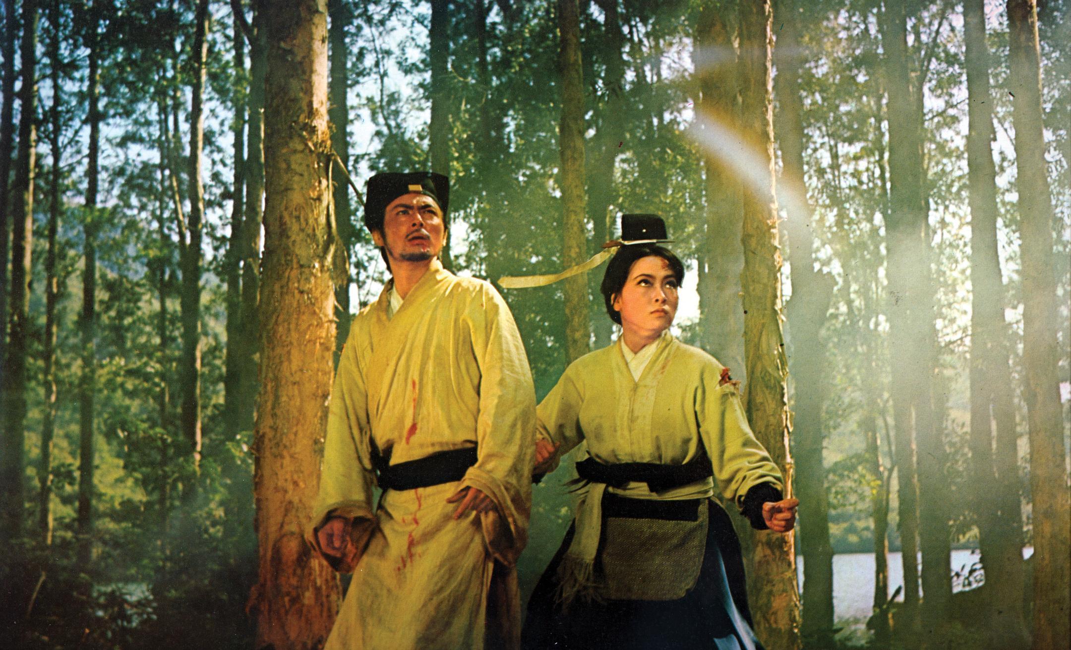 55年前的今天，胡金铨导演的武侠片里程碑之作《侠女》在中国台湾上映[毕业帽]本片