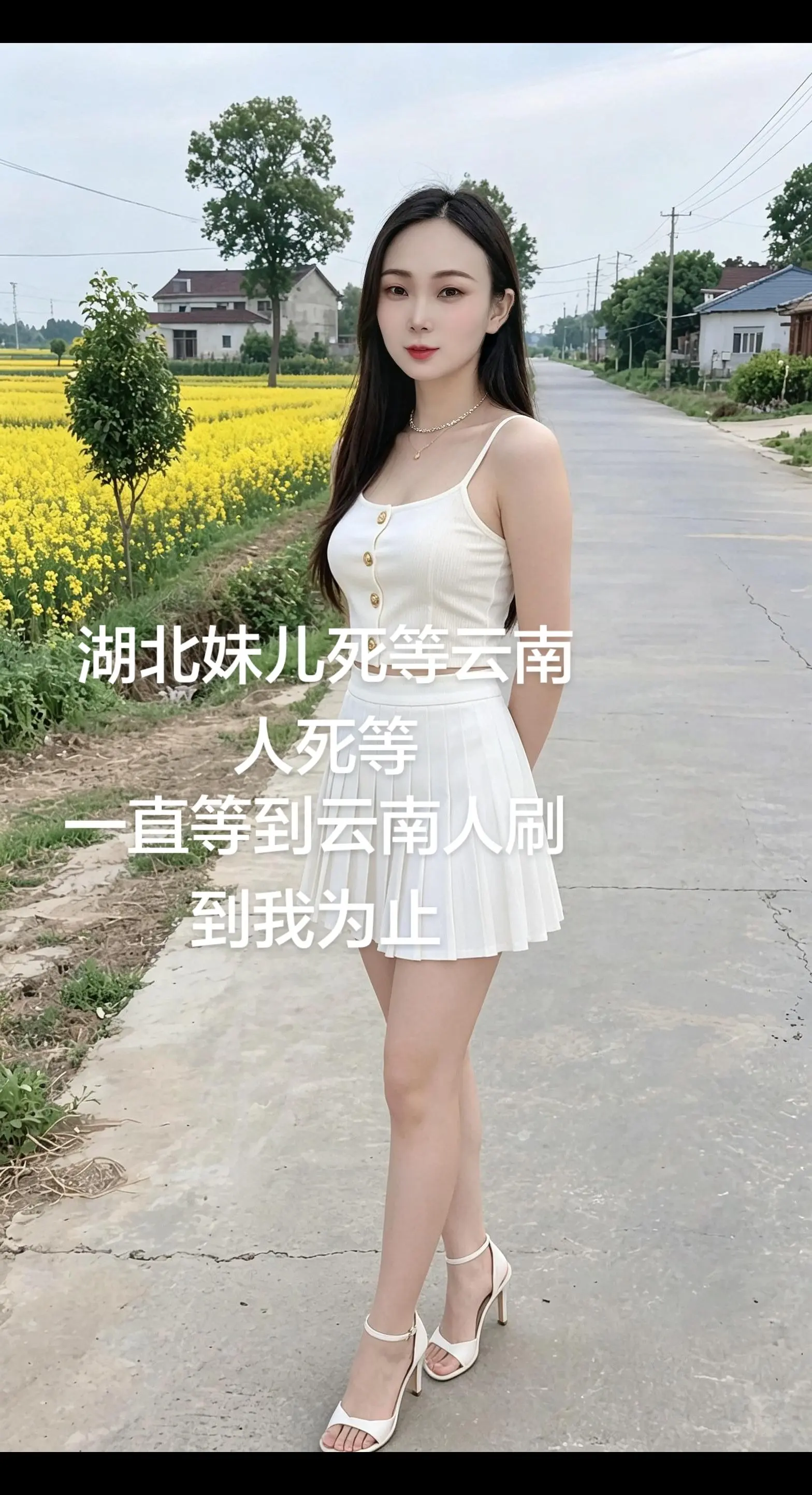 湖北妹儿死等云南人，死等，一直等到云南人刷到我为止