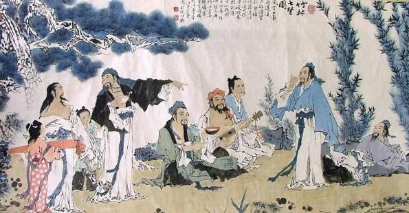 竹林七贤结识什么样的朋友?
竹林七贤结识的不是“朋友”，而是七面互不映照的铜镜—
