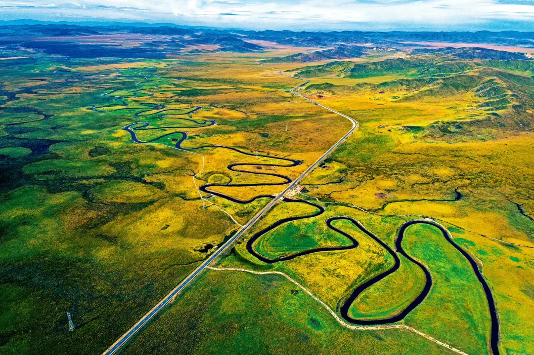 如此壮大的曲与直在这里交会