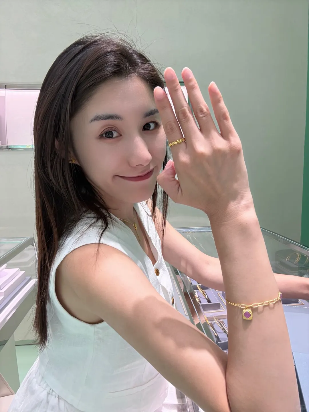 真的美哭我‼️姐妹们曼卡龙家戒指也太好看了