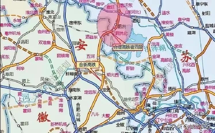 不知道宁宿线还有没有前景，现在去南京太慢了，361公里，高铁足足比公路远了一百多