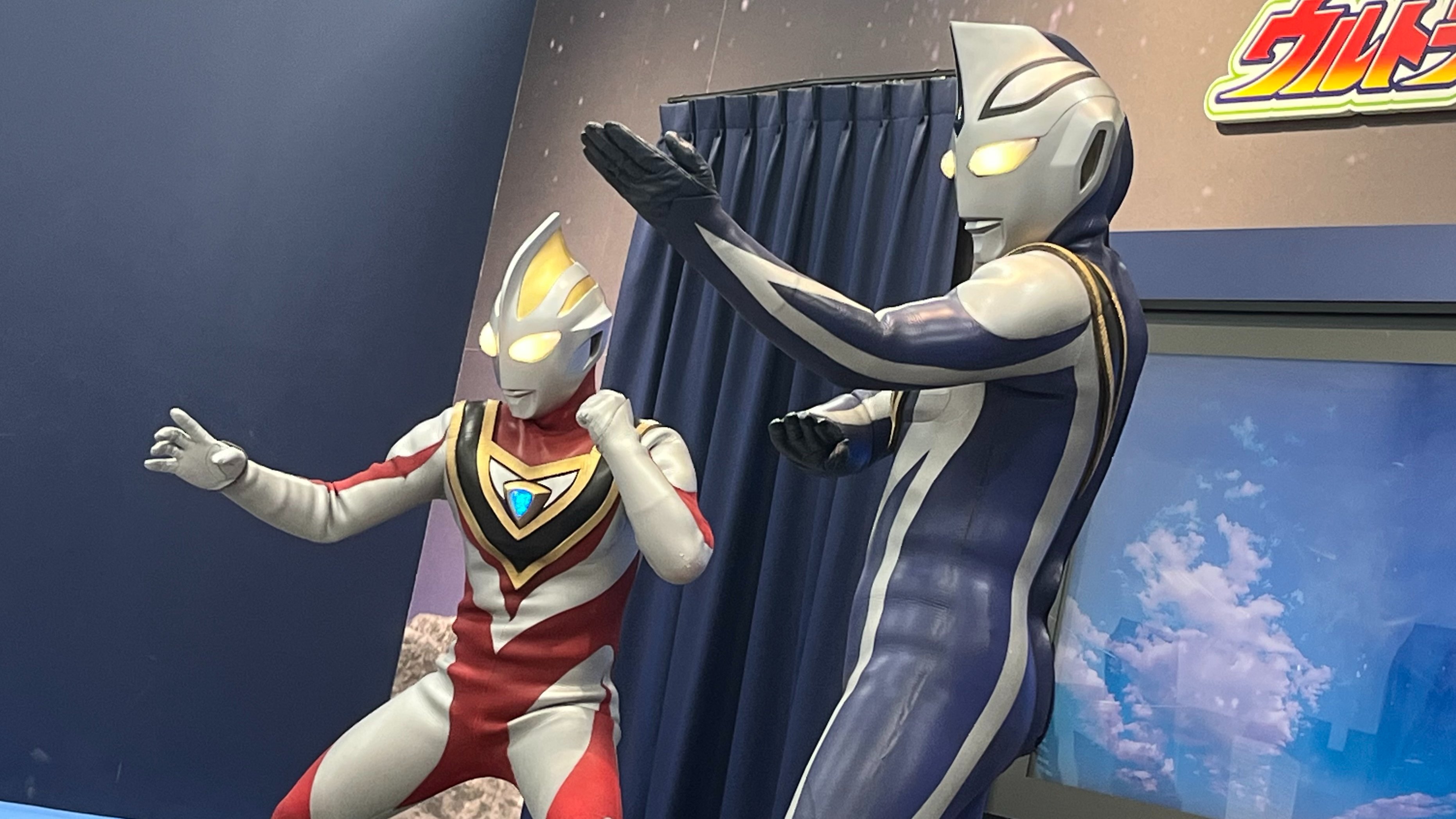 【奥特曼运动场 】横滨店盖亚奥特曼 & 阿古茹奥特曼 见面会盖亚奥特曼阿古茹奥特