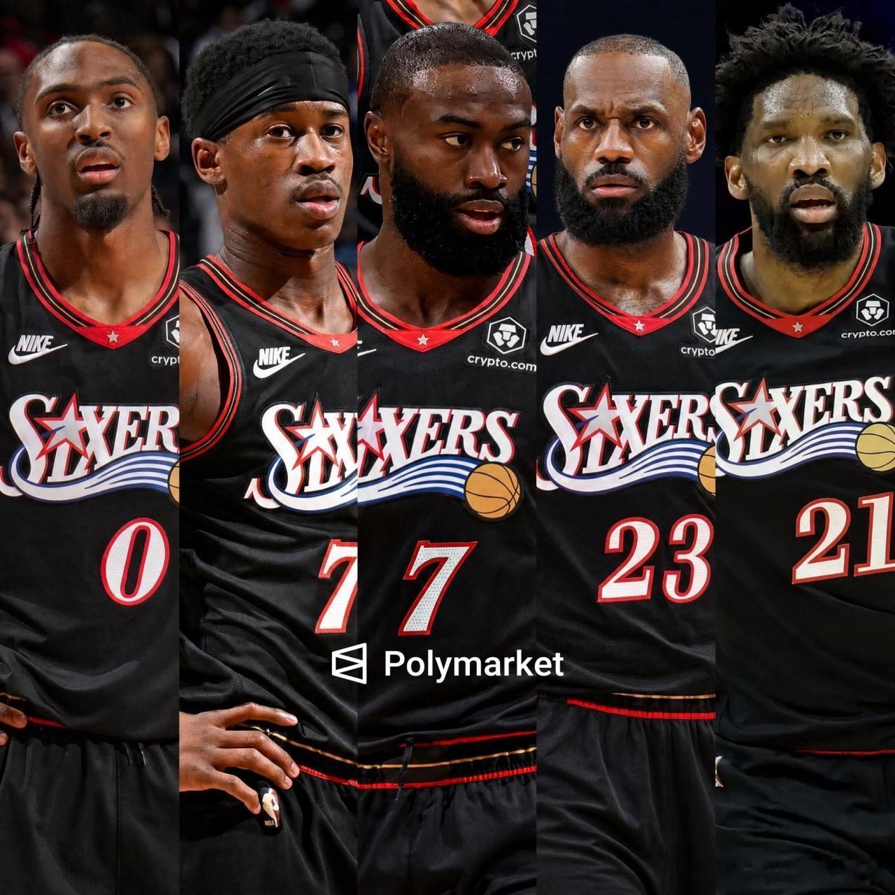 💥炸翻全联盟！詹姆斯重磅加盟76人 联手大帝&马克西&布朗41岁的NBA超级巨