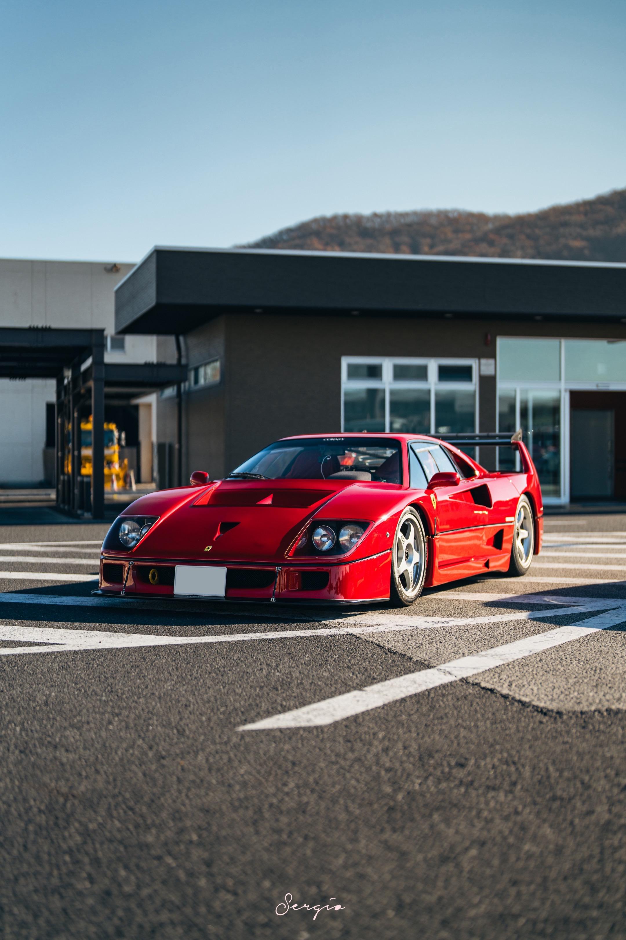 一场车聚居然有三台F40？上周日去东京时赶去佐野PA拍摄的一场车聚，完...