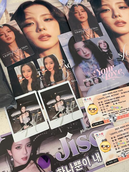 金智秀澳门vip福利亲签拍立得