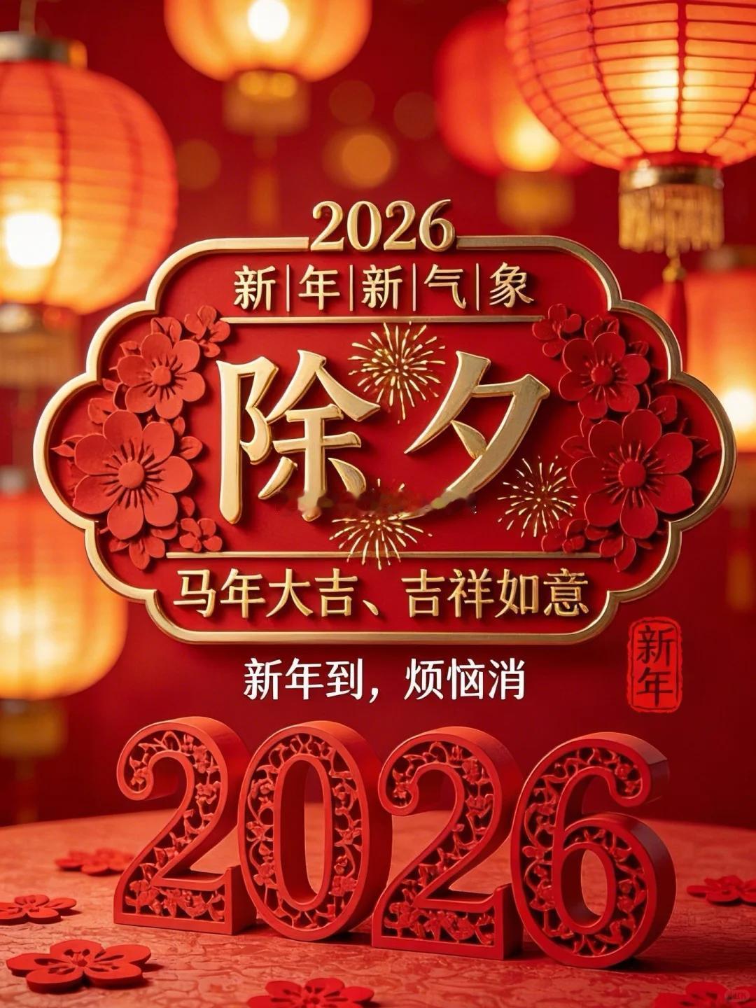 生活手记🧨 除夕快乐！2026，策马扬鞭，奔赴美好！美好