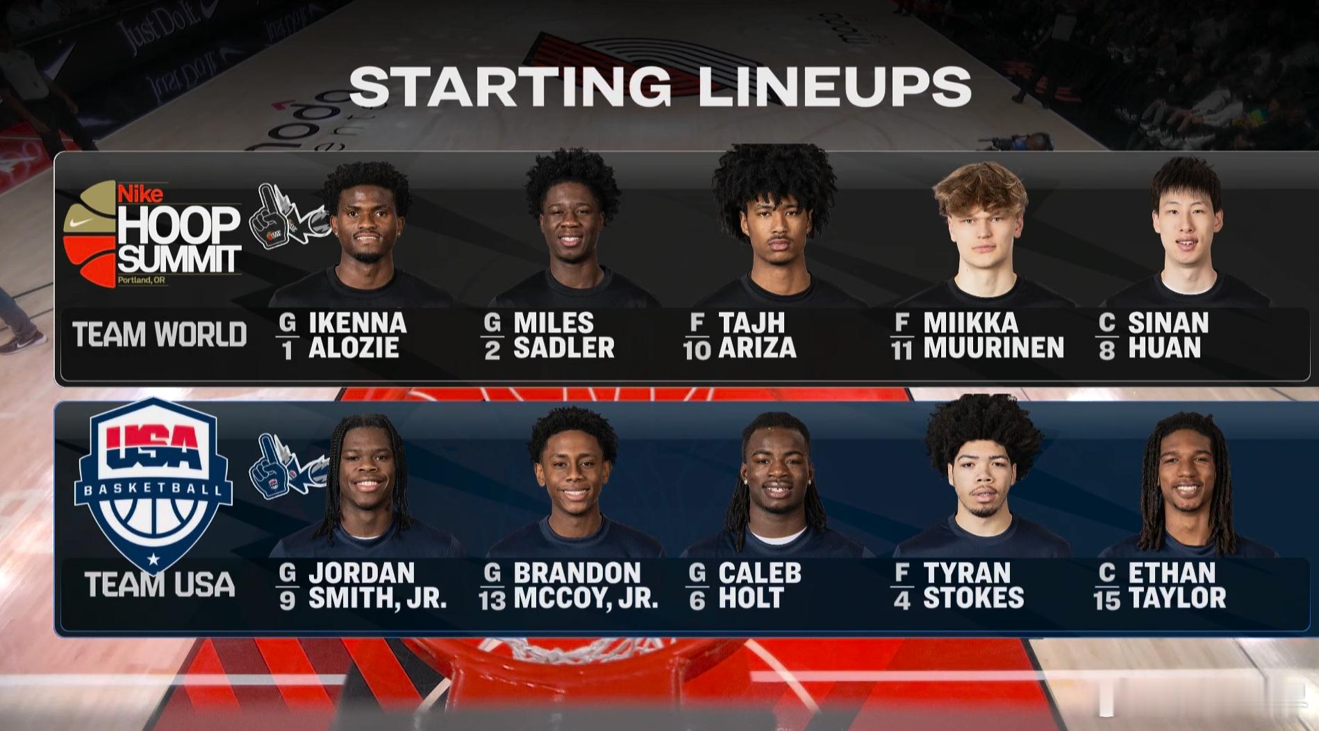 郇斯楠首发耐克篮球峰会