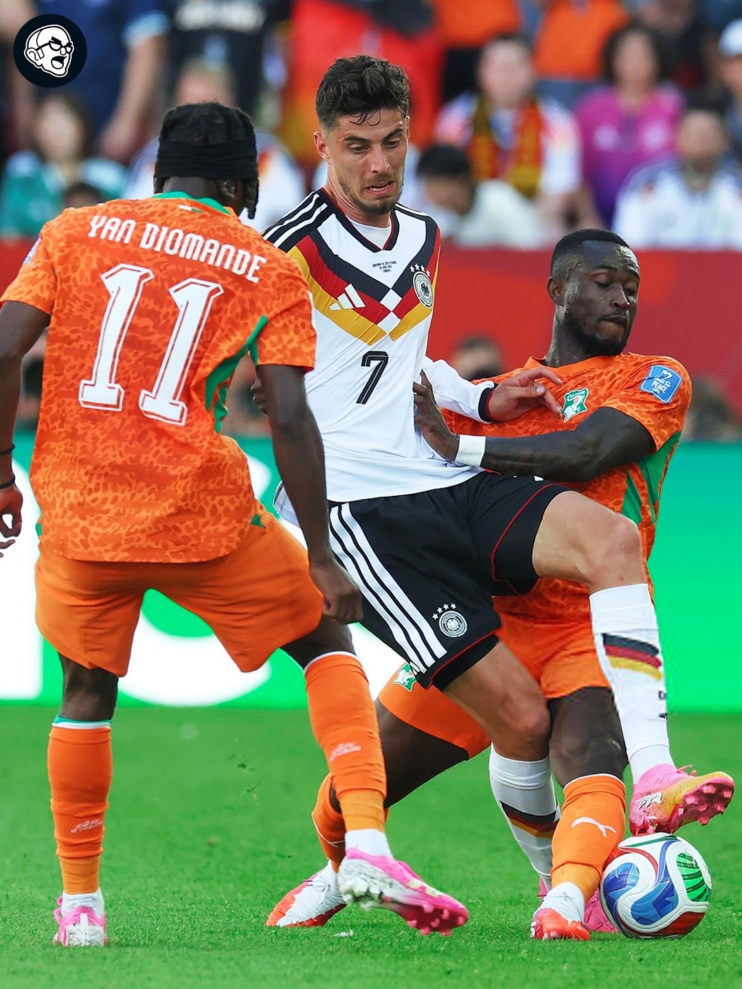 2026美加墨世界杯 德国2比1绝杀科特迪瓦，昂达夫梅开二度！ 