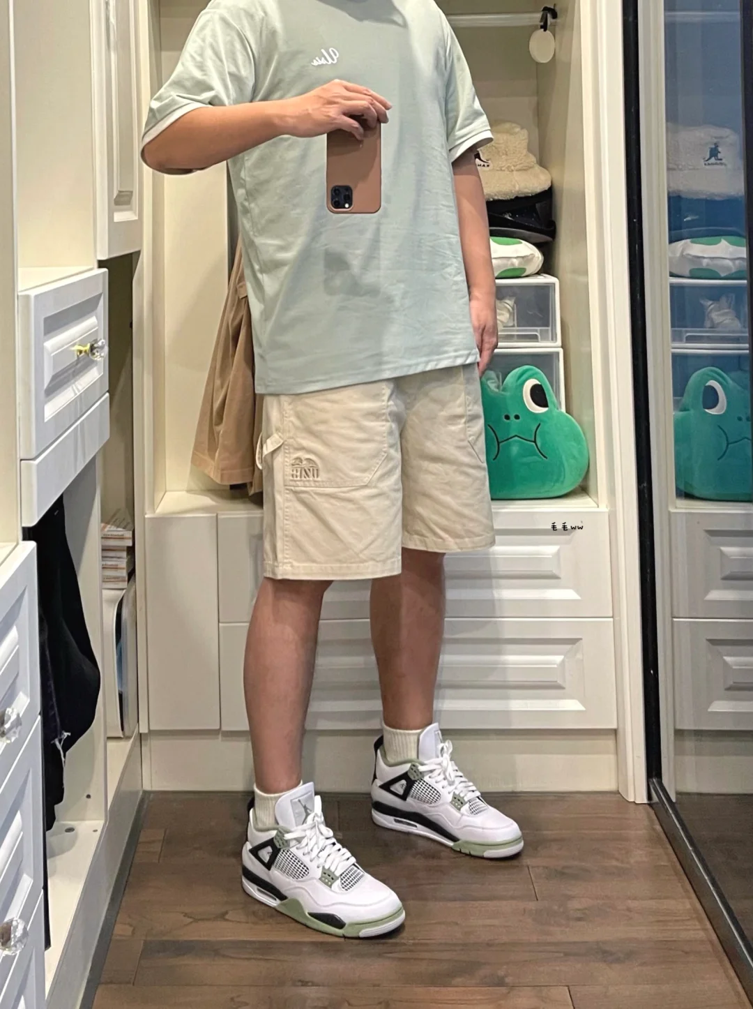 乔四鼠尾草｜绿色系穿搭