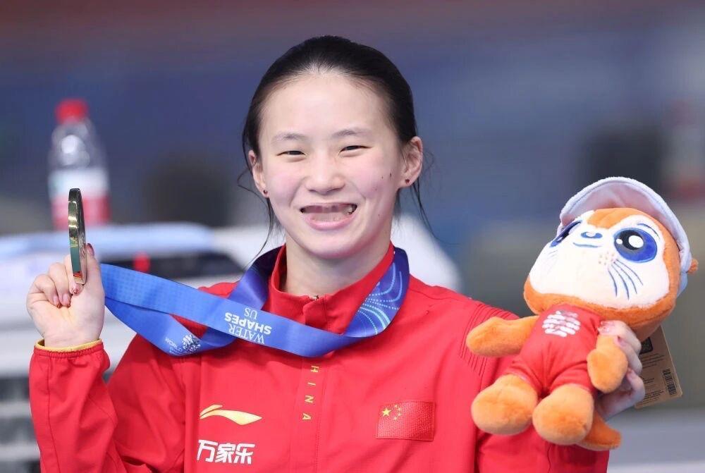 陈芋汐，年度最佳
12月17日，世界泳联官宣，陈芋汐斩获2025年度最佳女子跳水