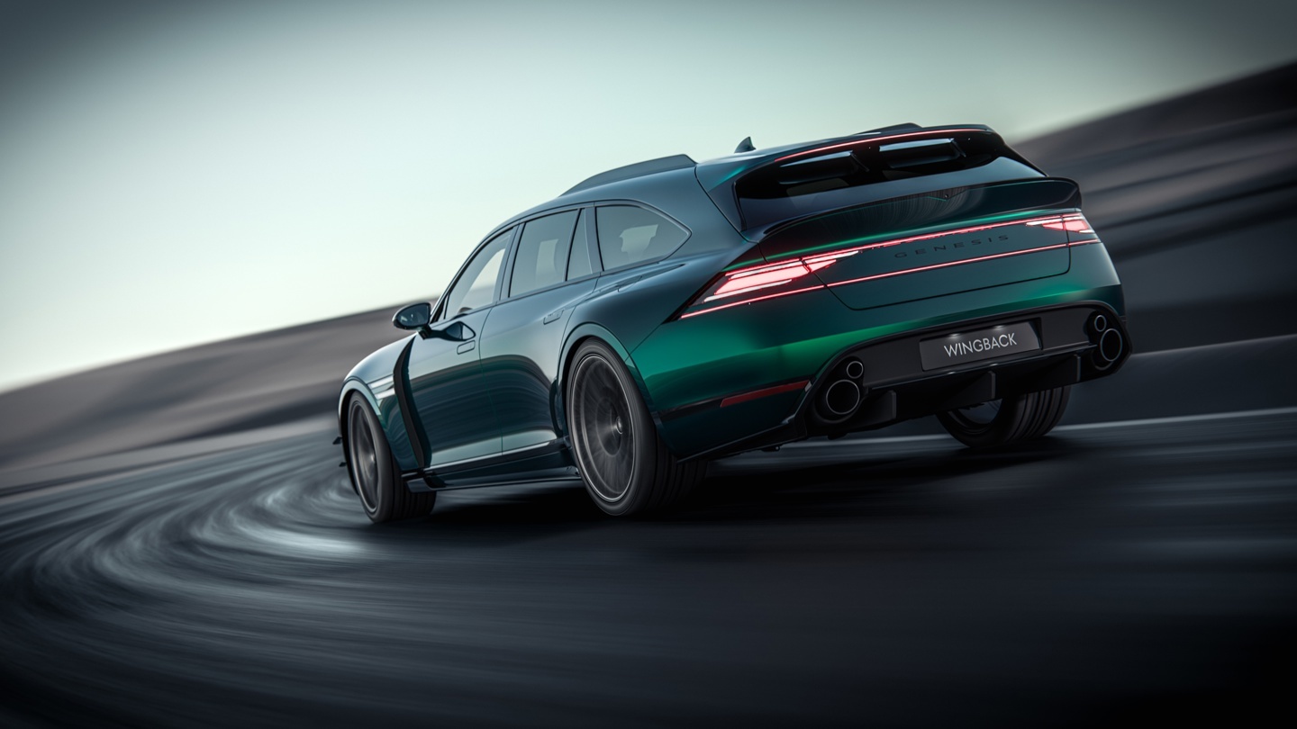 捷尼赛思G90 Wingback旅行车亮相好看唉，韩国车企搞设计确实有一手，忘了