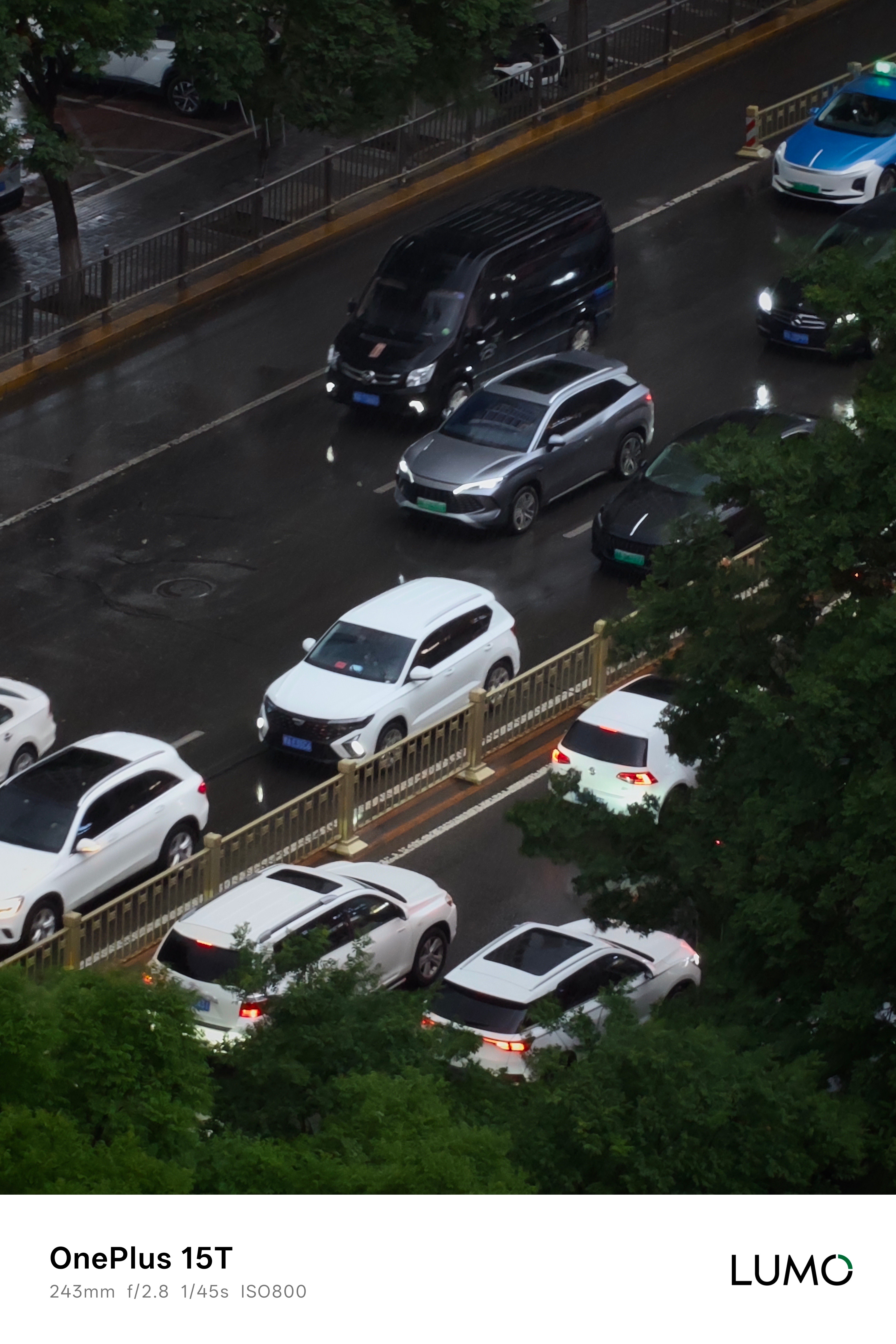下雨了，凉快 