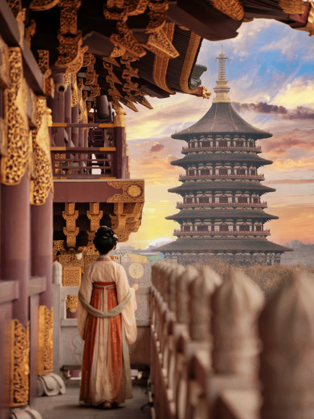 以为西安够美了，直到我来到了神都洛阳‼️