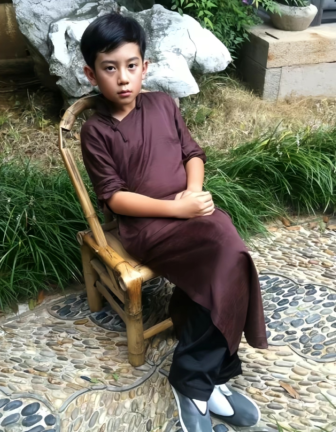 老艺术家的从容 