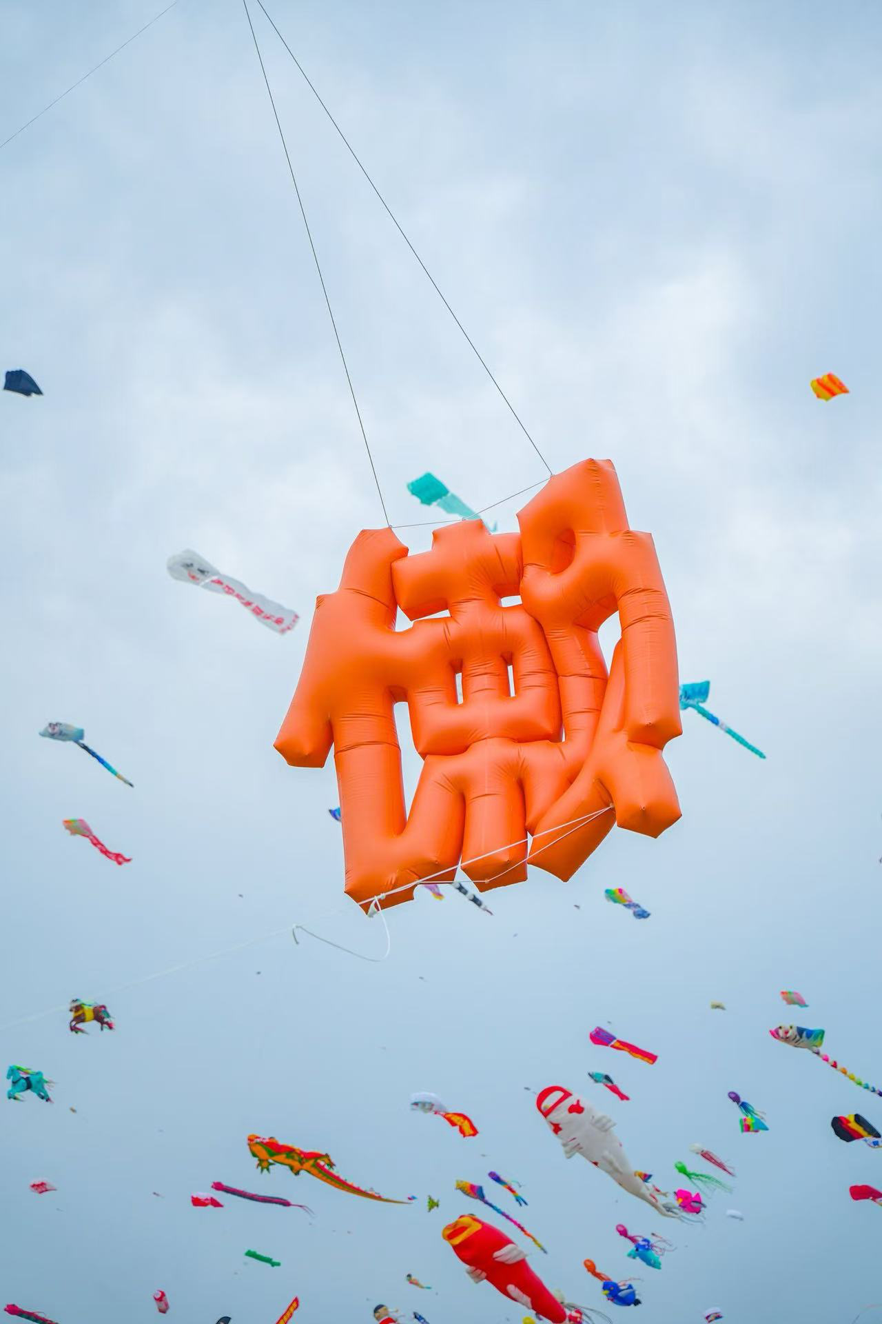 家人们，刷到Leader在潍坊风筝节放飞“懒”字风筝的照片没？ 不得不说，Lea
