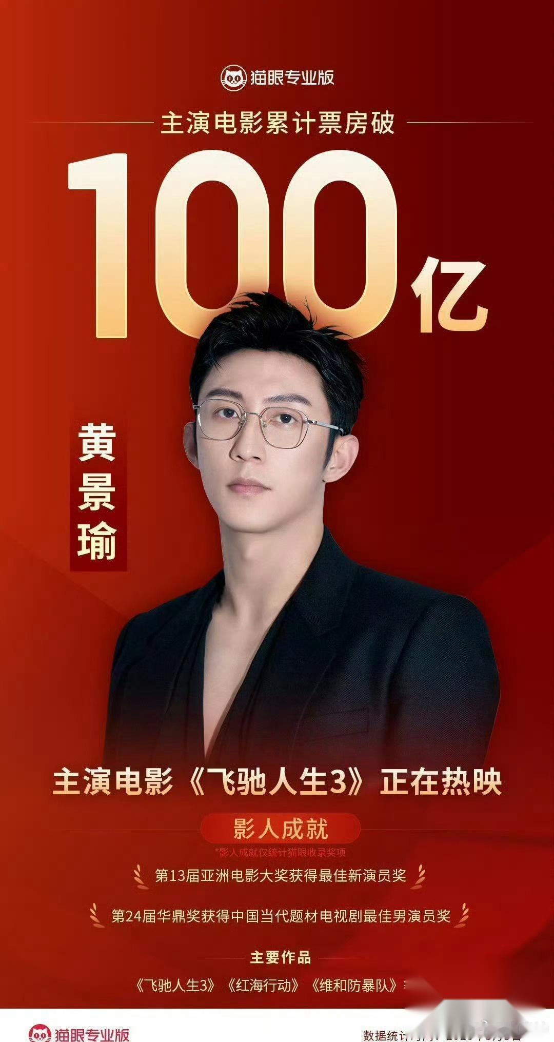 不懂为什么还有人在买这种热搜把两个人捆绑在一起 黄景瑜这些年实绩攒了一部又一部 