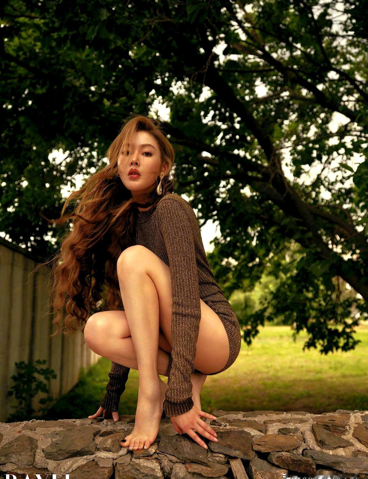 张天爱增肥13斤，网友都认不出她了。  
 

她之前一直很瘦，最瘦时不到83斤