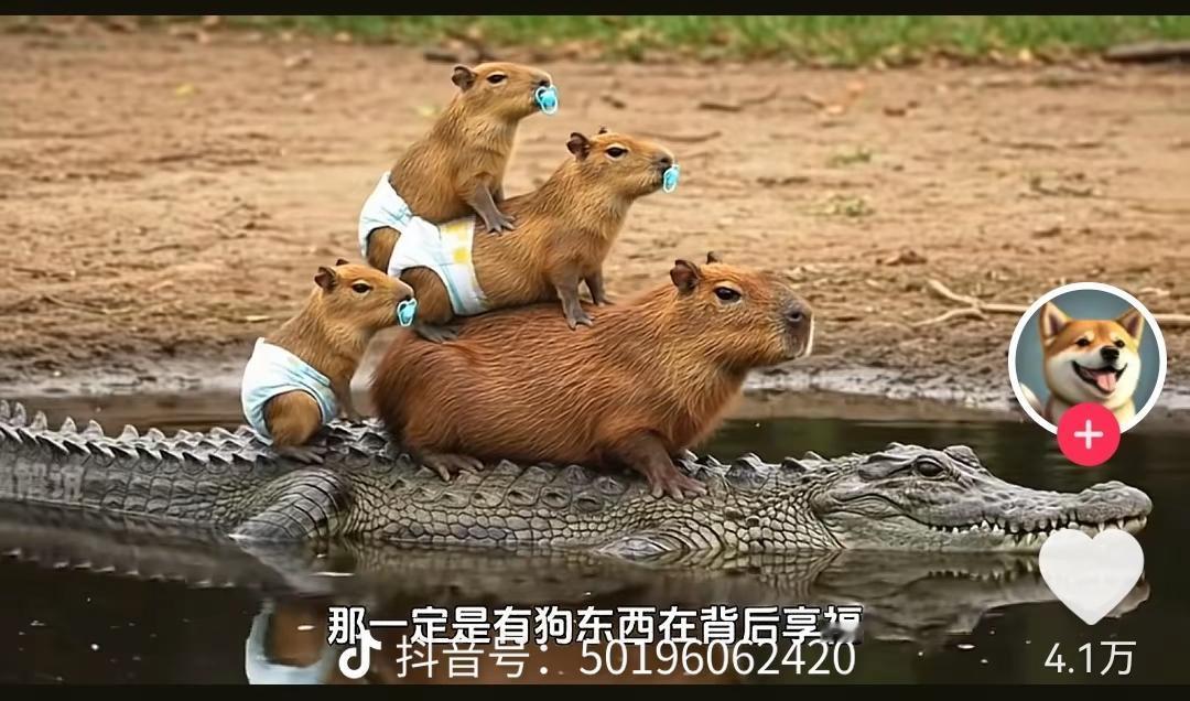 这属于坐鳄多端吗哈哈哈