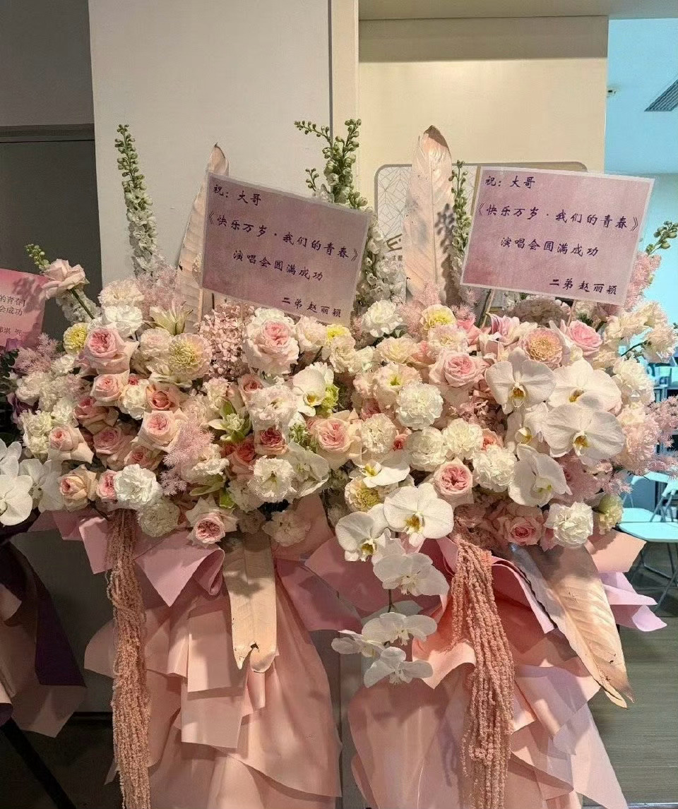 原来赵丽颖谢娜还是拜把子姐妹啊！谢娜演唱会大哥谢娜 二弟赵丽颖