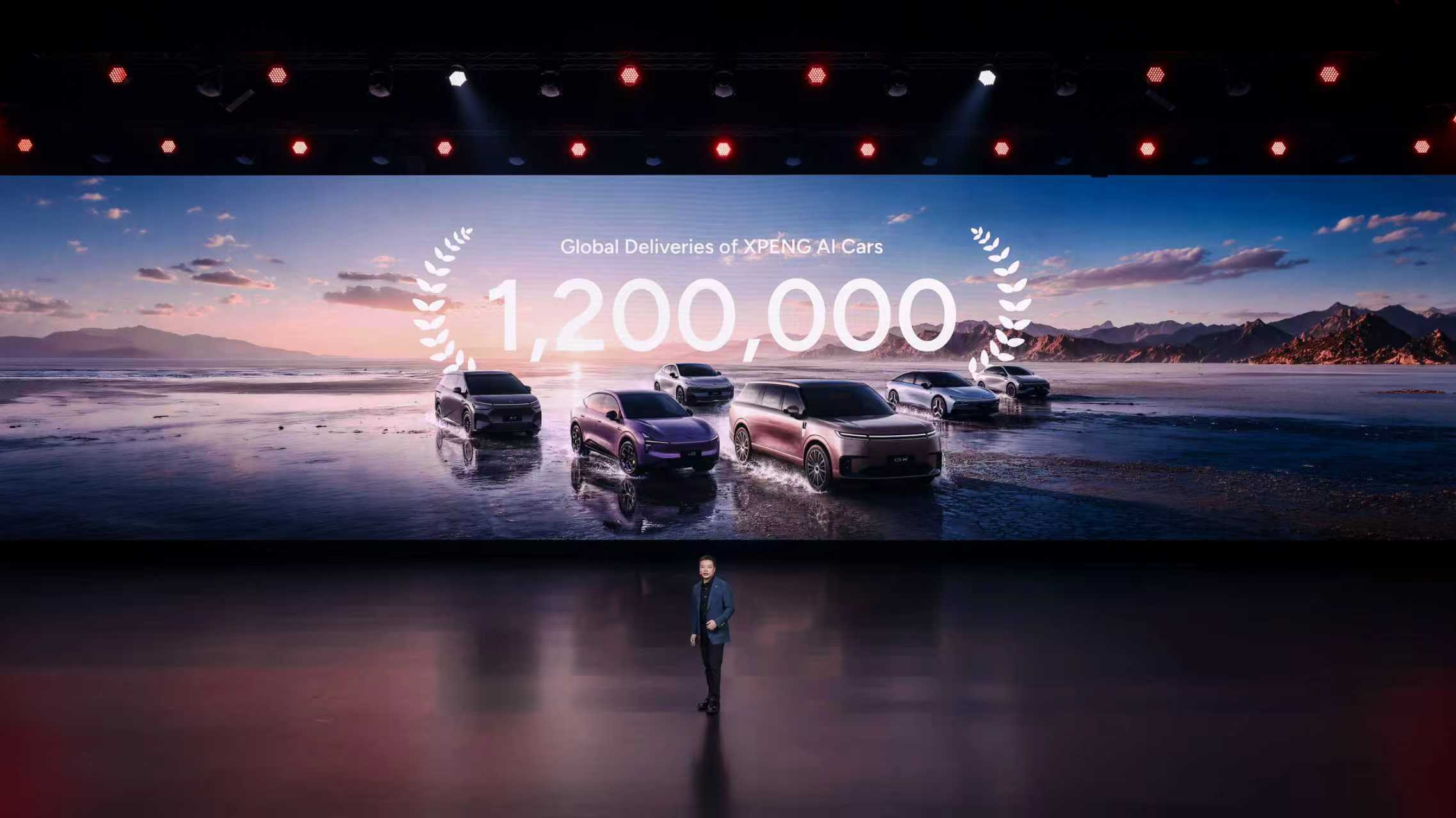 小鹏全球销量超120万台 今天的发布会上，公布了小鹏最新的全球销量成绩，目前全球