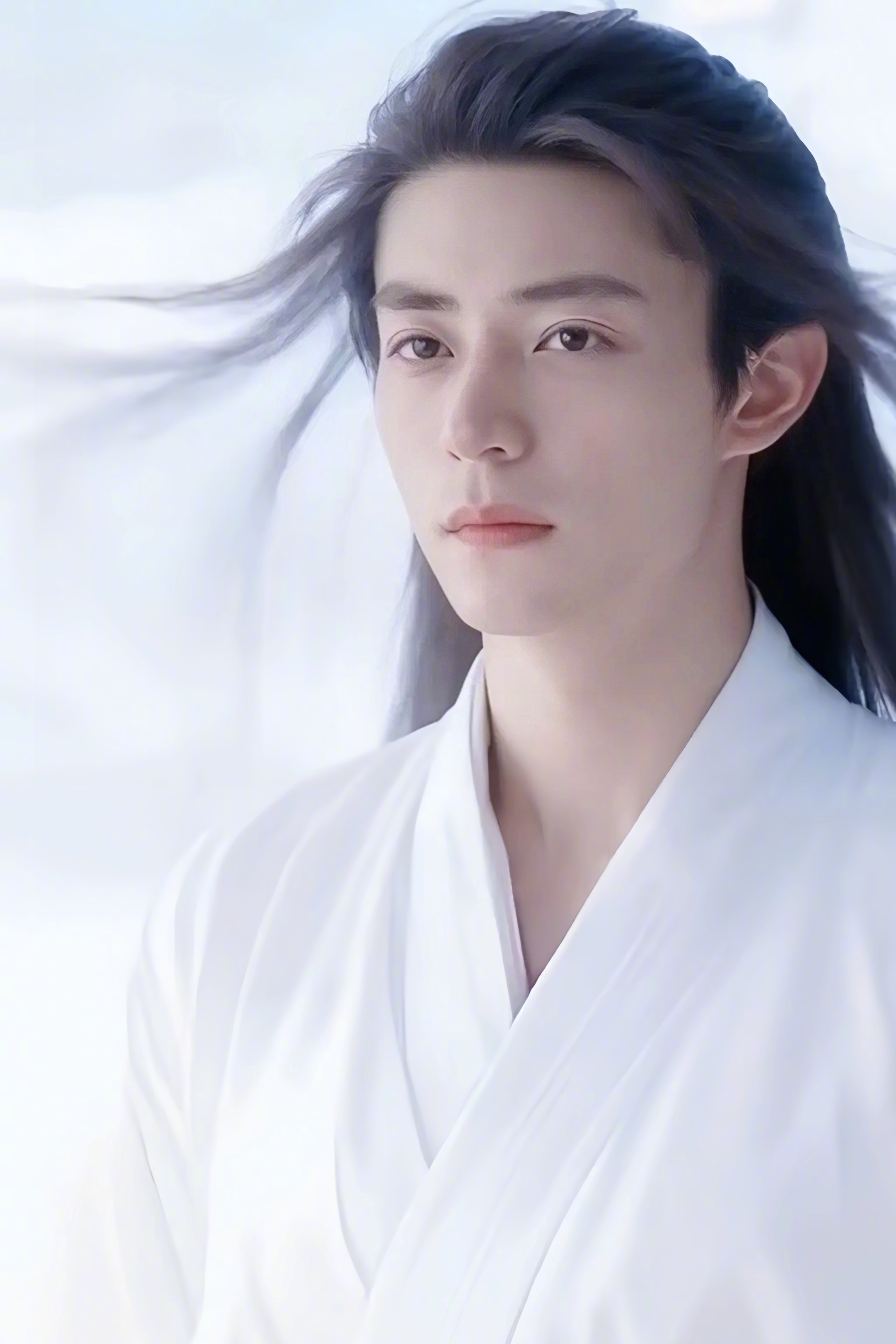 刷到白子画这个二创头套……霍建华要是当年顶着这个发型出场，怕是能直接血洗B站、原