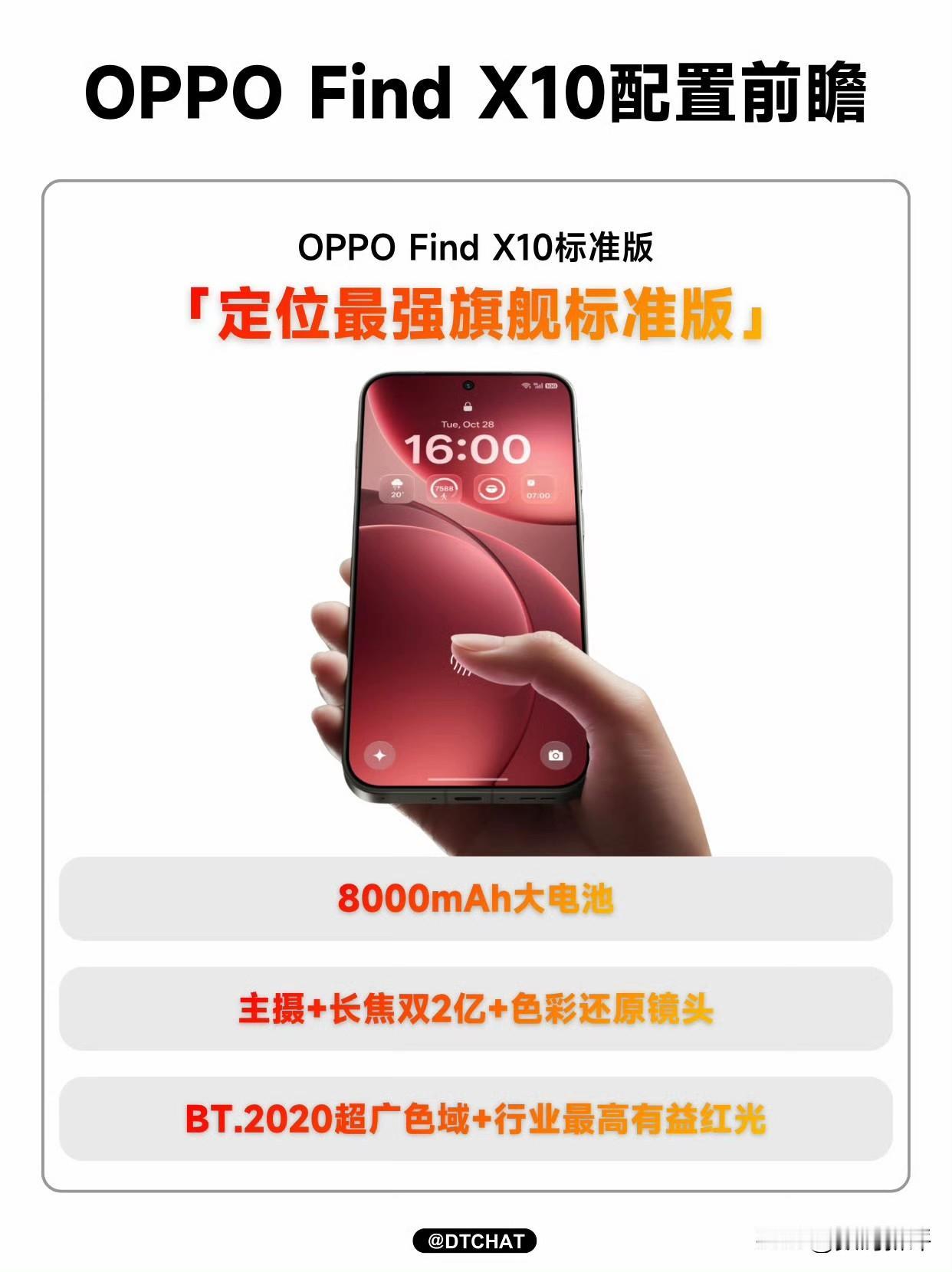 OPPOfindX10配置看着不错[奸笑]8K毫安大电池+双两亿镜头，只是恰逢存