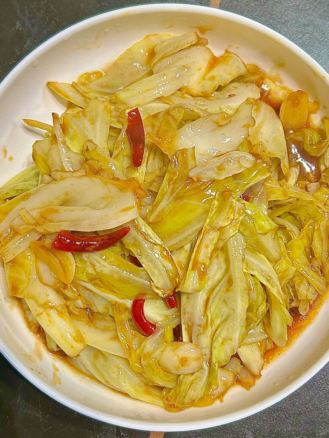 手撕包菜  酸辣开胃 巨费米饭！