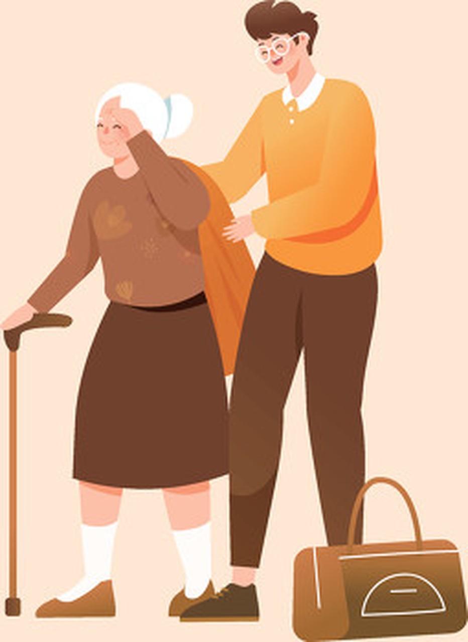 父母老了我肯定会照顾。小时候爸妈含辛茹苦把我养大，这份养育之恩我这辈子都还不清。