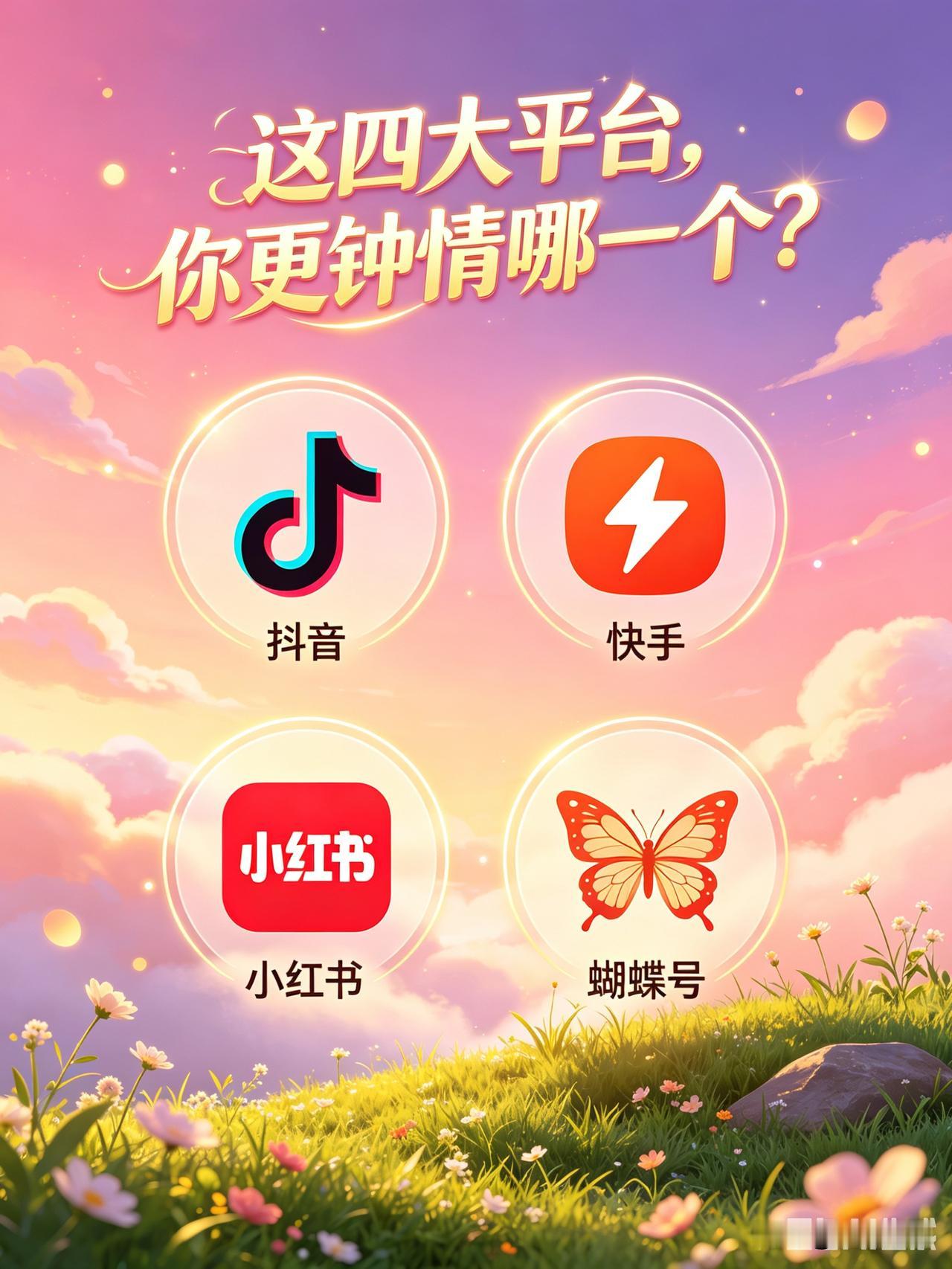 同样是刷视频，你更习惯在哪个平台看呢？原来不同的平台，都有它专属的道骨！你喜欢在