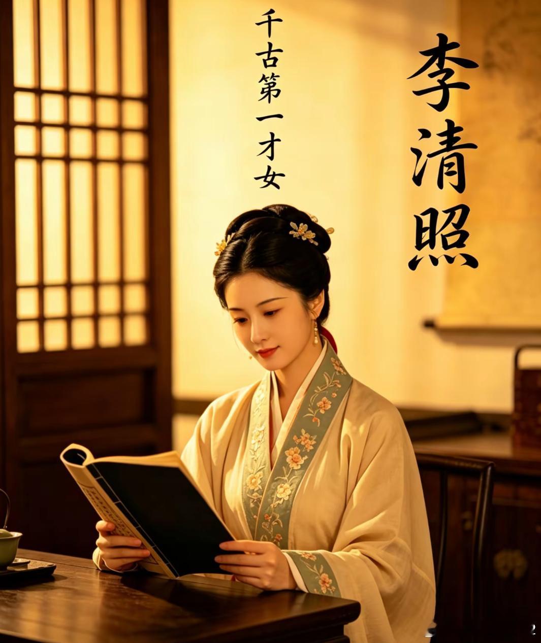 洋洋高锐·李清照、吗◎佳人有佳梦诗词传年载◎无奈时局乱颠沛流离转◎几度夕阳红感怀