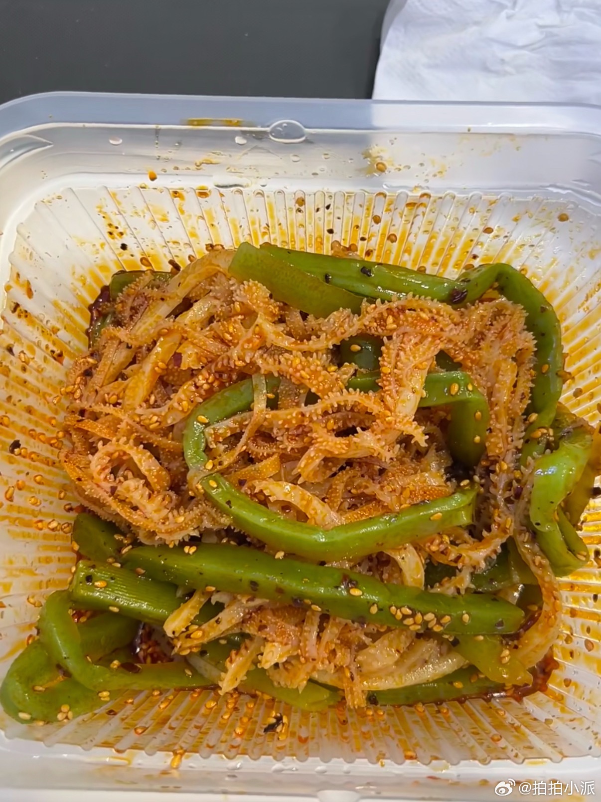 说实话前段时间我刚买完他的毛肚……我记得当时刷到他的视频，说是自己老婆怀孕的时候