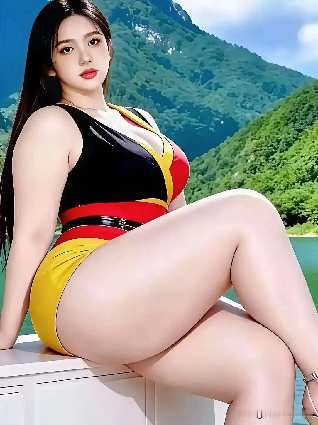 满庭芳·山畔晴光
 
翠嶂含烟，澄波映日，晴光漫染山亭。
彩衣明丽，艳色照江汀。