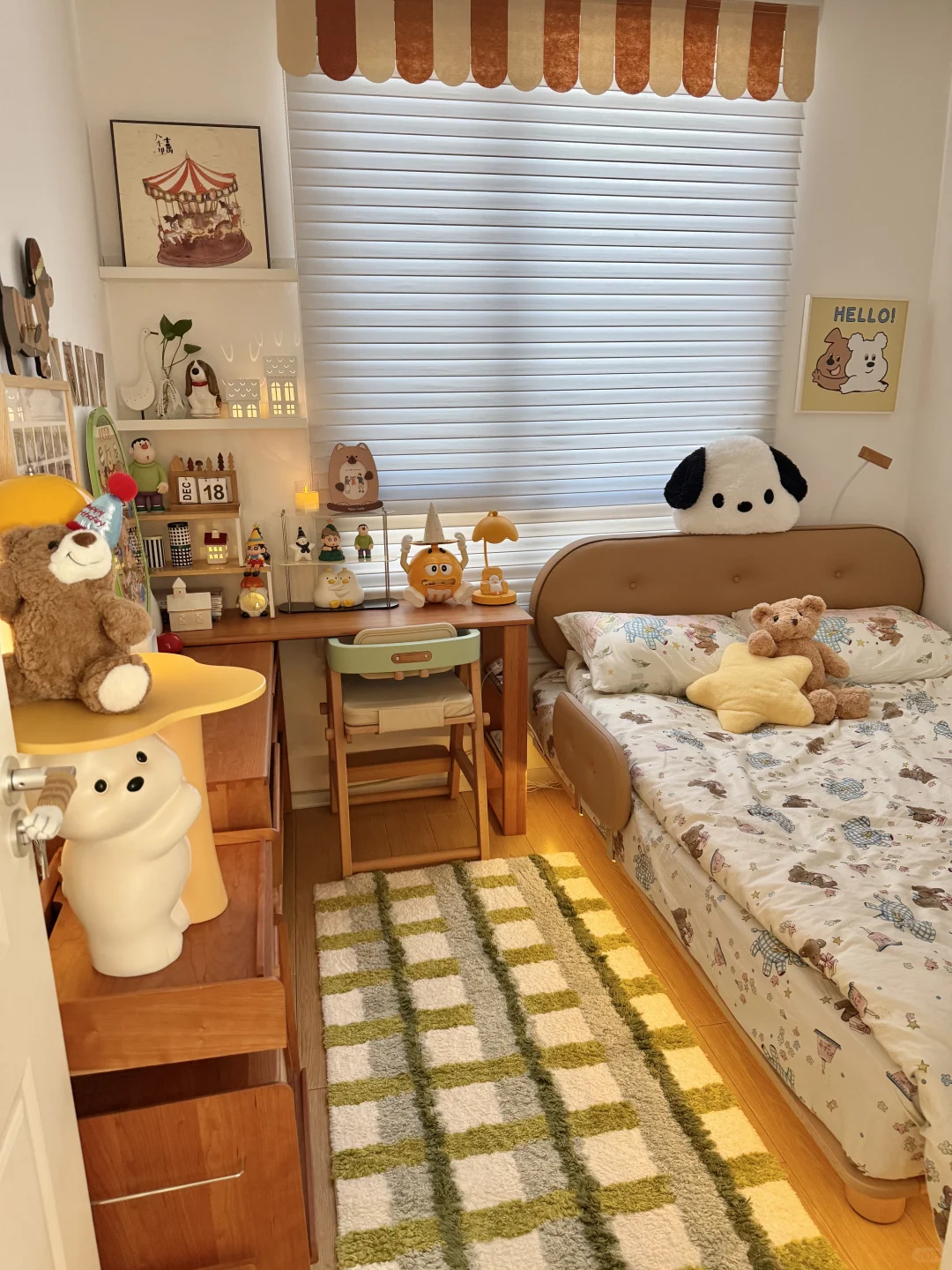 7m²小卧室🏠11张live图🥳爆可爱儿童房👧🏻