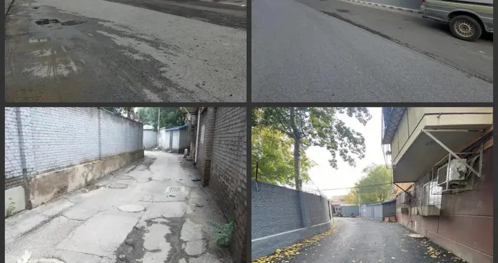 路面平整、墙面整齐……用时20天，城北街道这条路大变样