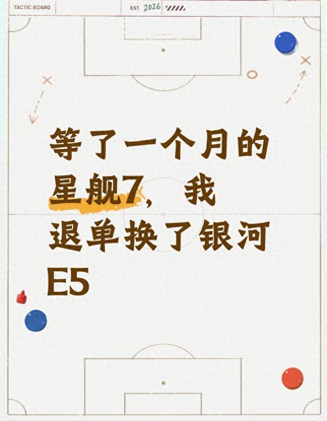 等了一个月的星舰7，我退单换了银河E5