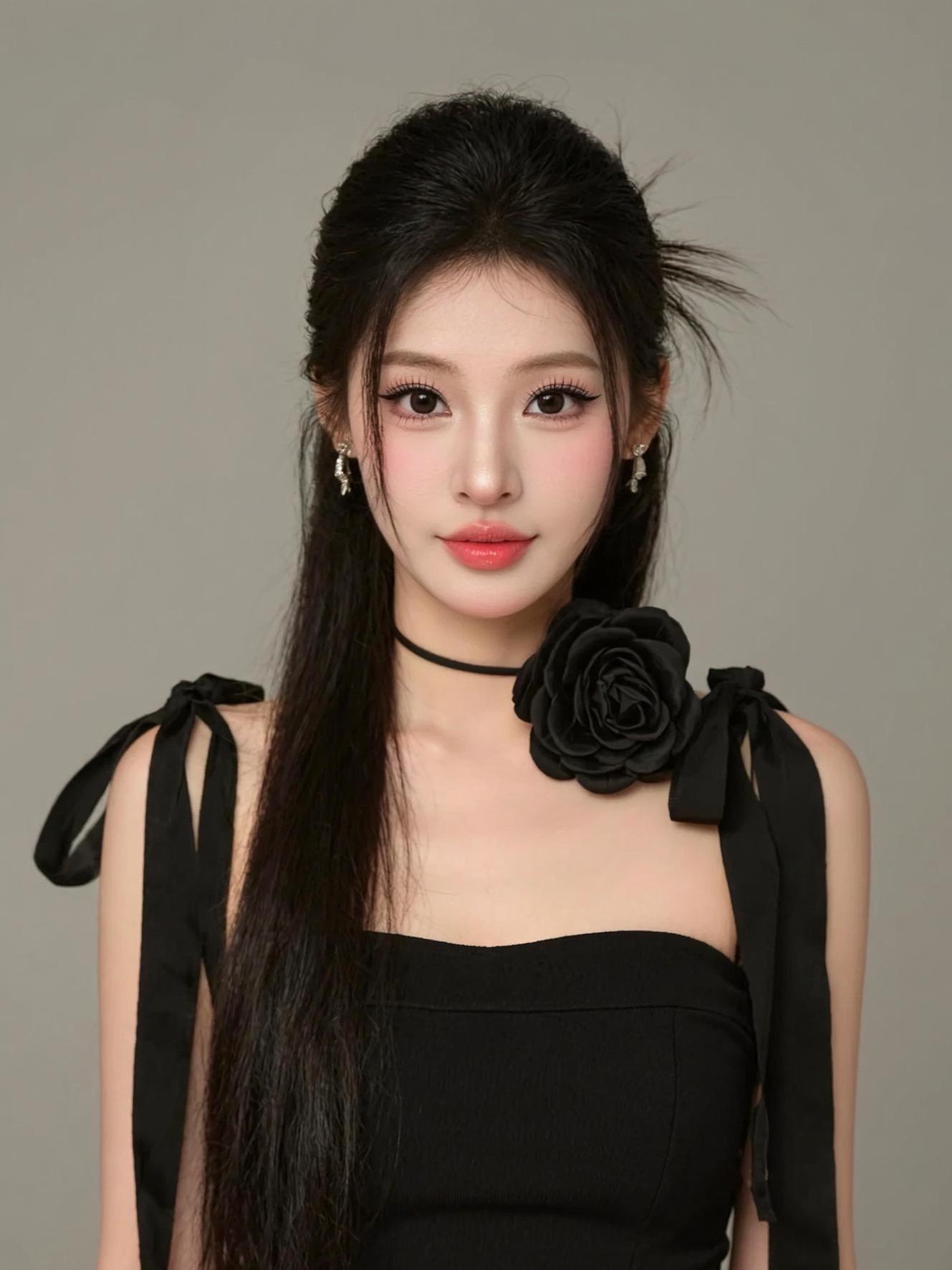 甜酷肖像  少女感 摄影 自拍姿势