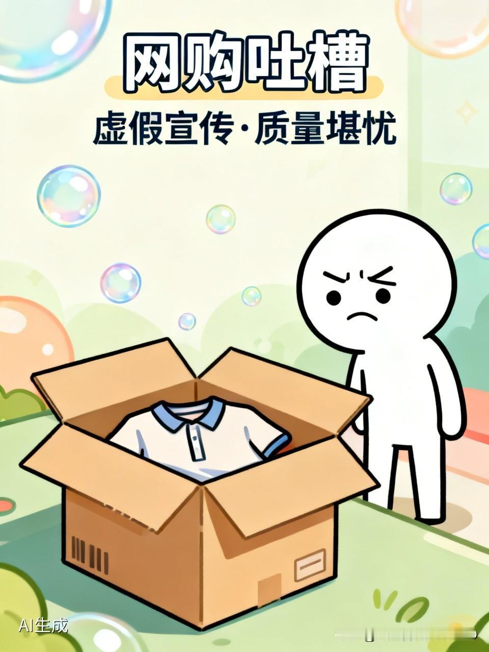 网购这事儿，好多人都有过不愉快的经历。有些商家虚假宣传，图片上的商品美轮美奂，到