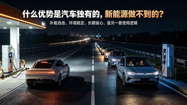 别被洗脑！燃油车这4个优势，现阶段新能源根本比不了