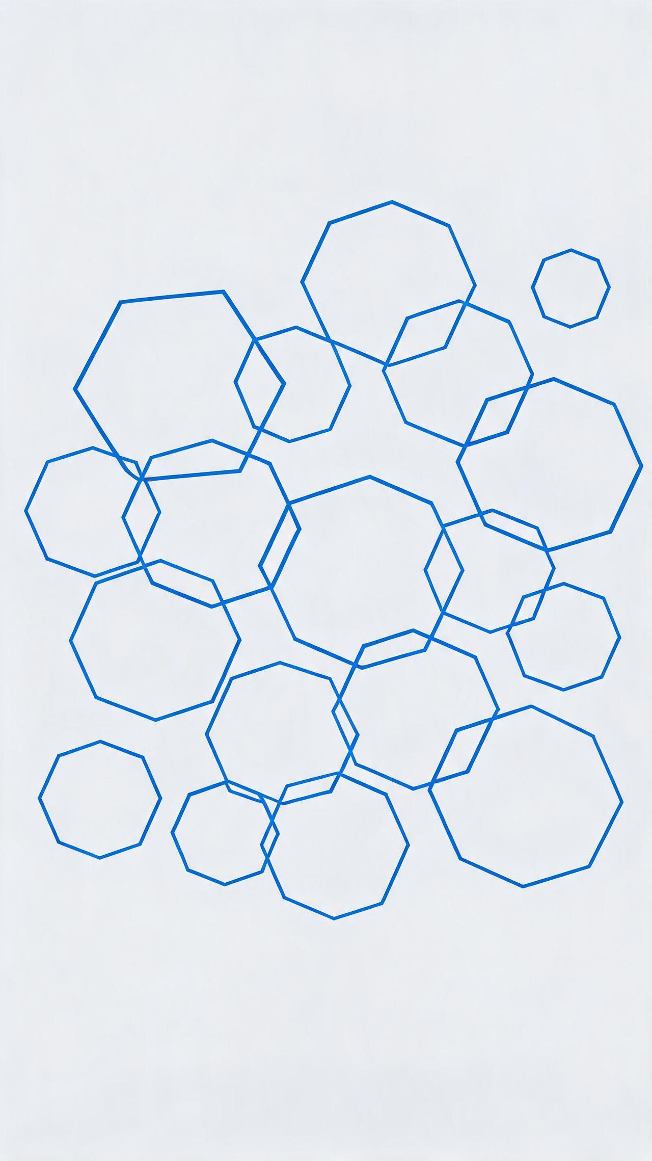 图里到底有多少个六边形？我数了三遍三个数。