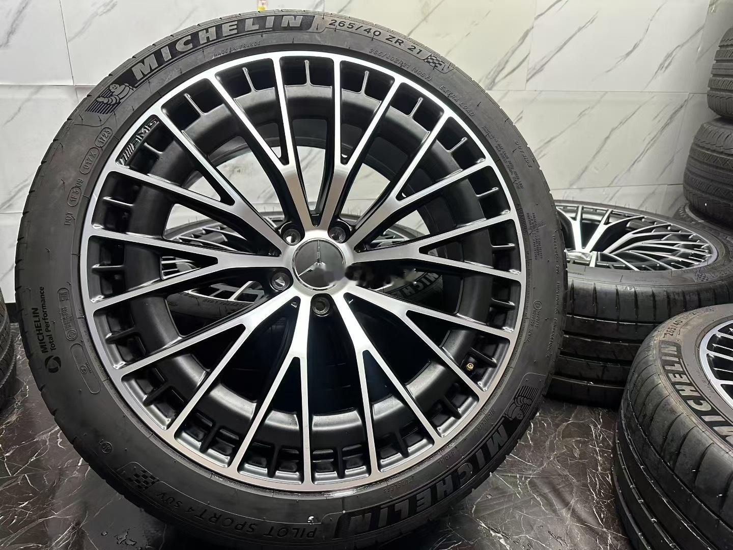 21寸GLC43 AMG 奔驰进口原厂正品拆下 带米其林轮胎 奔驰GLC 以及 