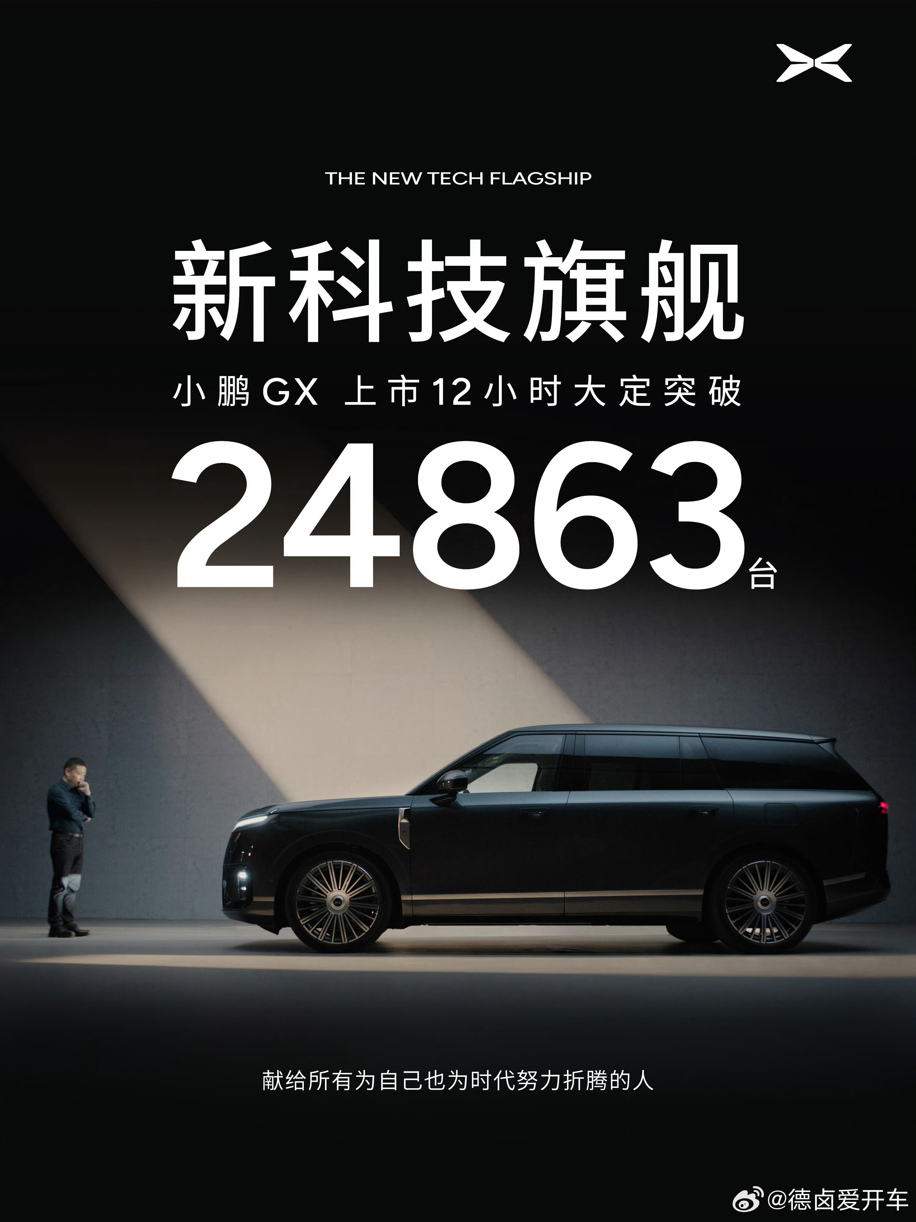 小鹏GX昨天上午的数据，今天应该是接近四万了。所以对一些车，不要太早下定论，你得