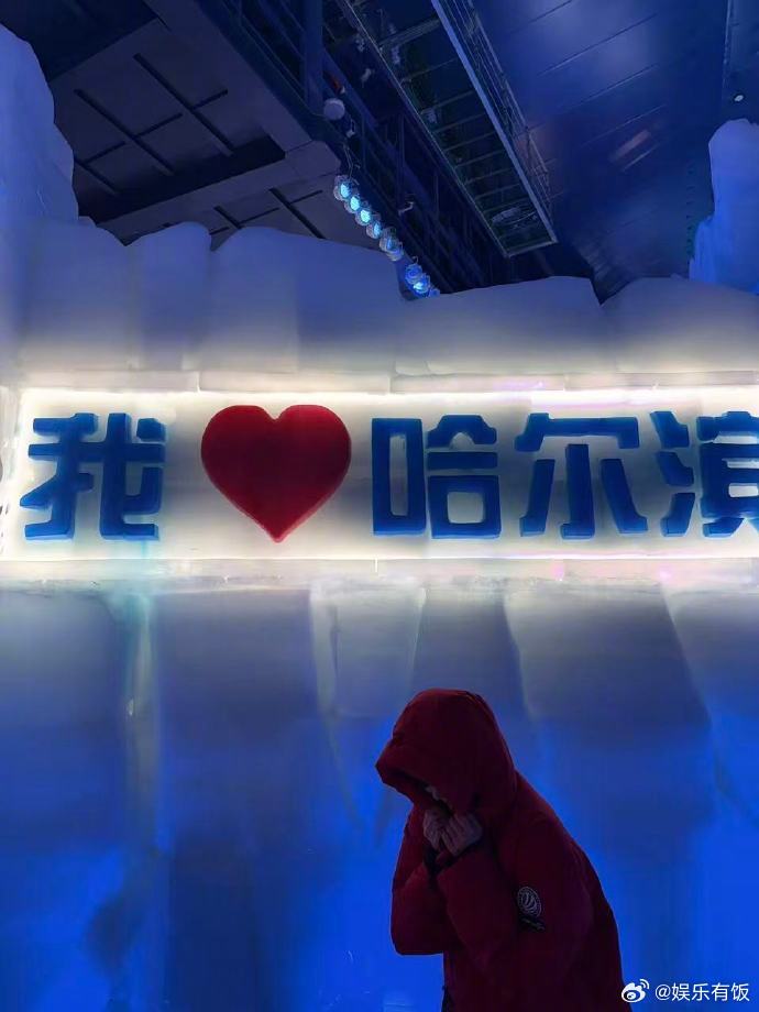 宁艺卓回哈尔滨穿中国红 宁宁回到冰城老家啦！一身印着CHINA的红羽绒服亮眼又吸