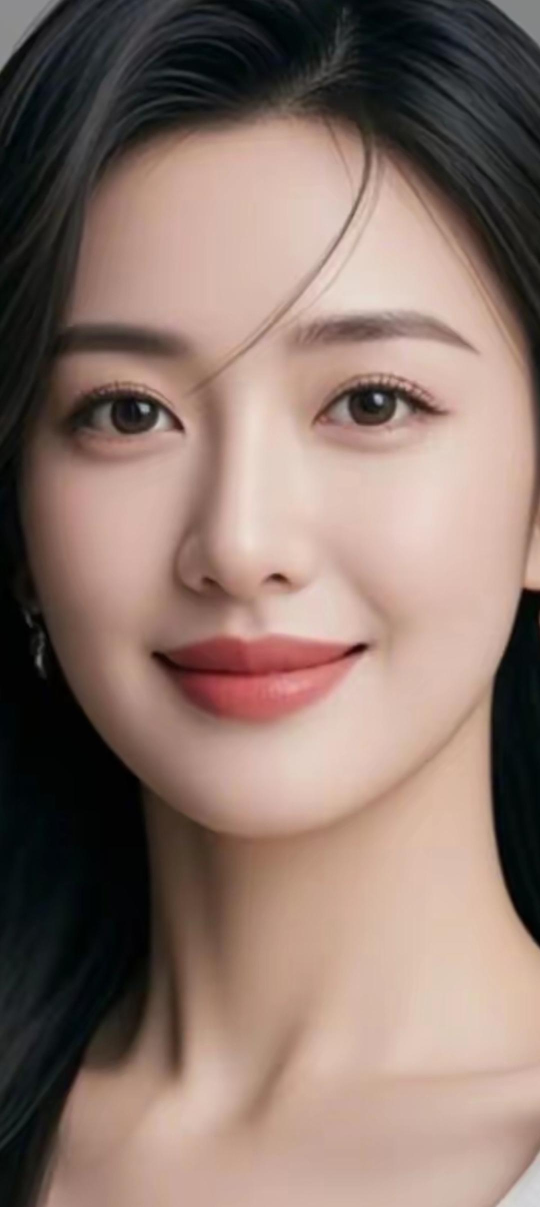 温柔甜美的微笑，散发着无限魅力！😊✨