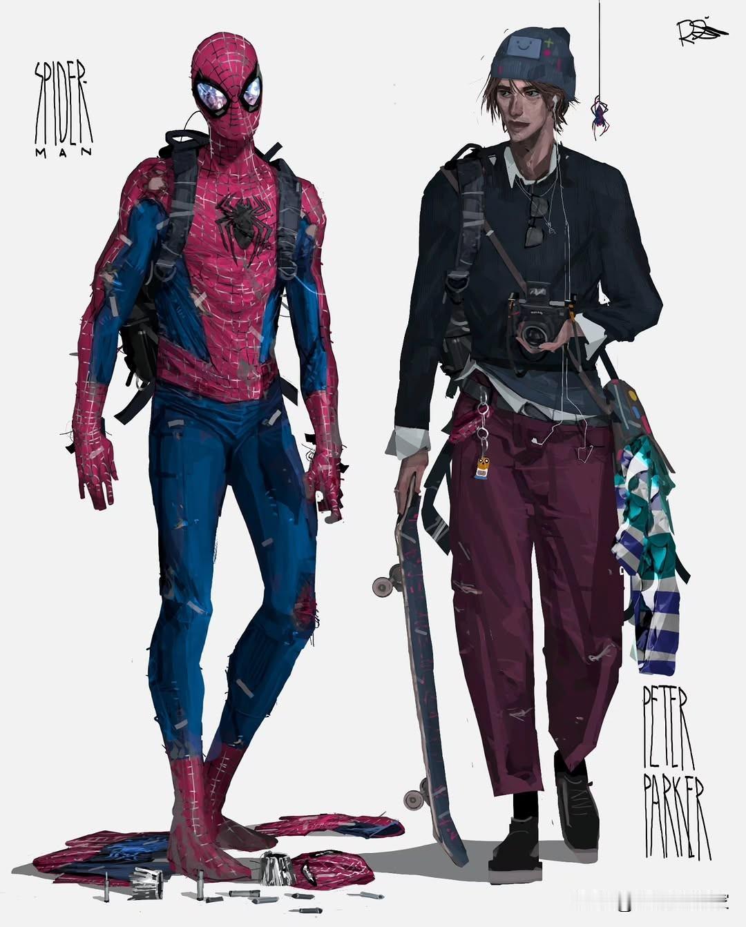 蜘蛛侠插画作品一组 画师raza
动漫 原画分享家 二次元 插画 卡通 插画师 