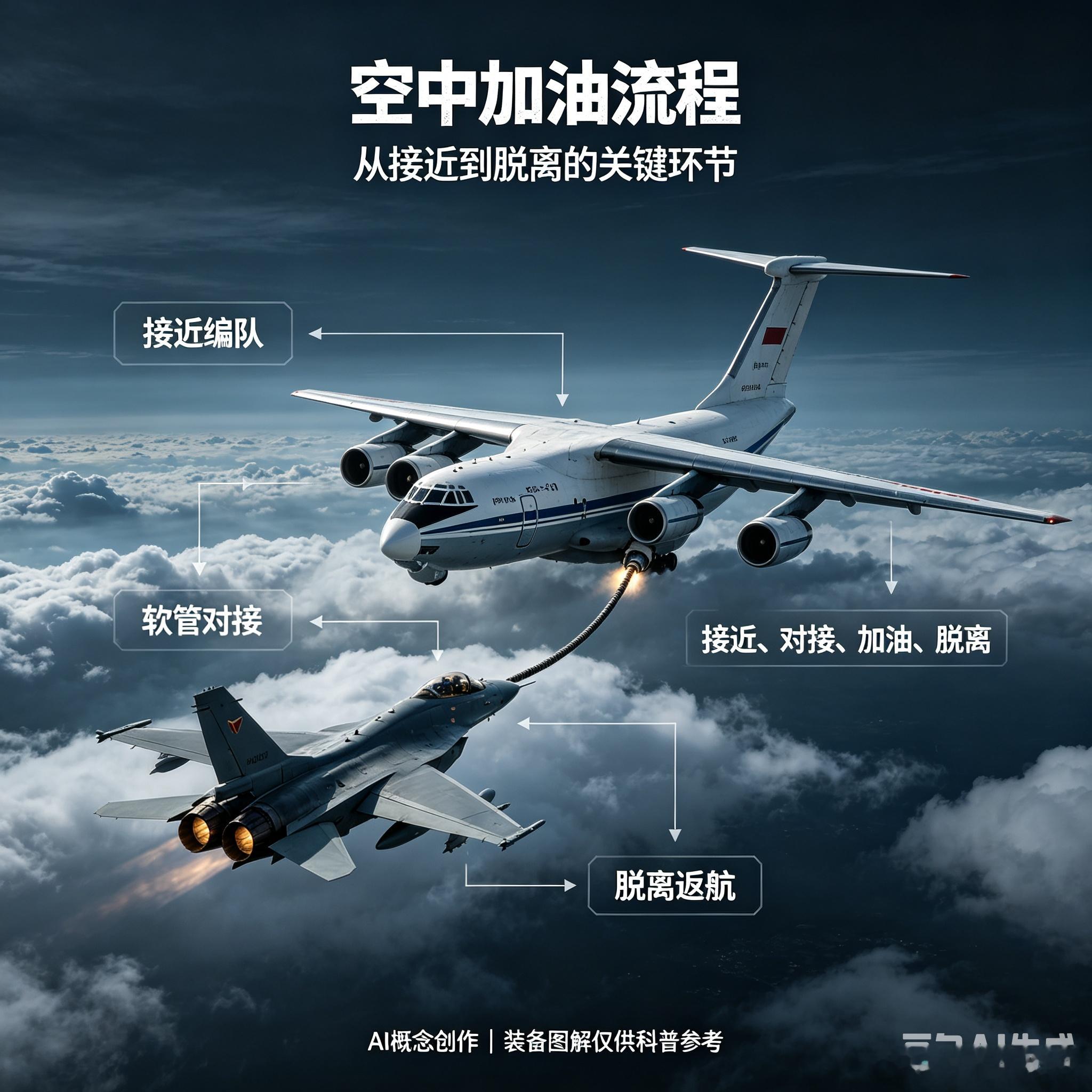 巴基斯坦4架伊尔-78加油机：撑起全域远程空中作战的核心支柱空中加油机是现代空军