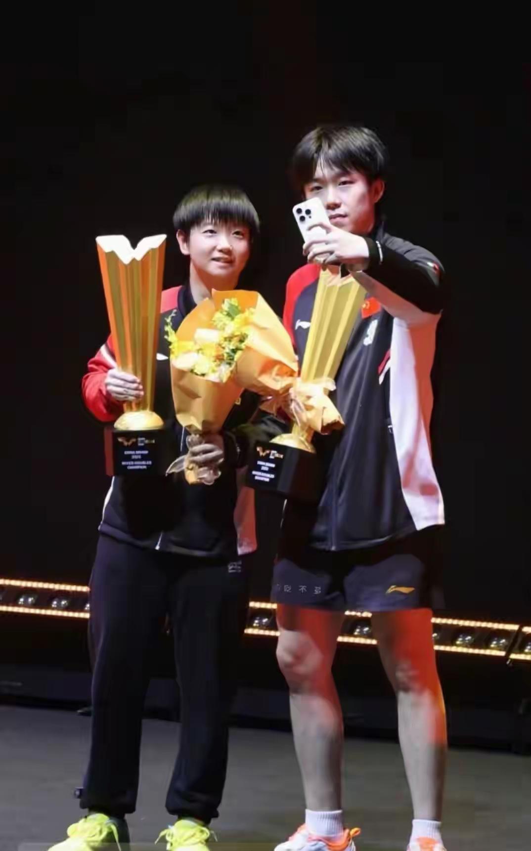 无敌“莎头组合”时隔九个月重出江湖，最终目标是洛杉矶奥运会的混双金牌。
国乒公布