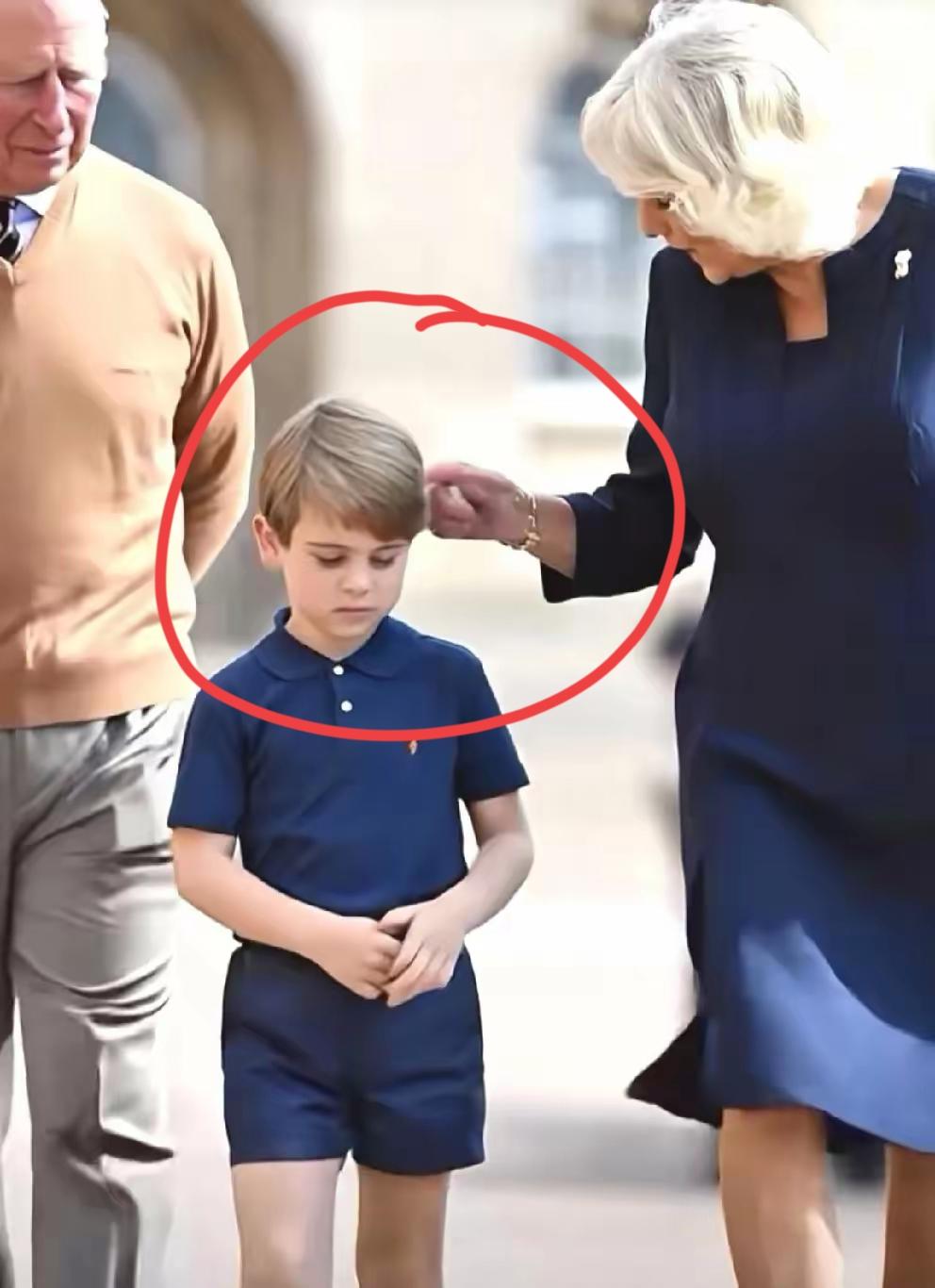 卡米拉的这个摸头，有几分真心！
最多三分吧！这应该是给了镜头面子，毕竟她也担心被