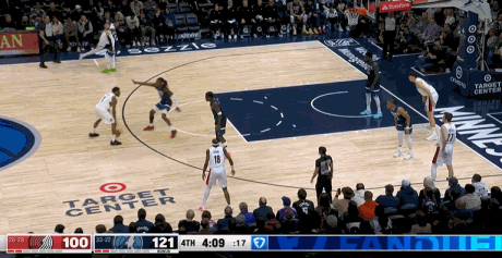 波特兰开拓者 开拓者媒体Eric Brandt：“杨瀚森的运动能力没达到NBA水